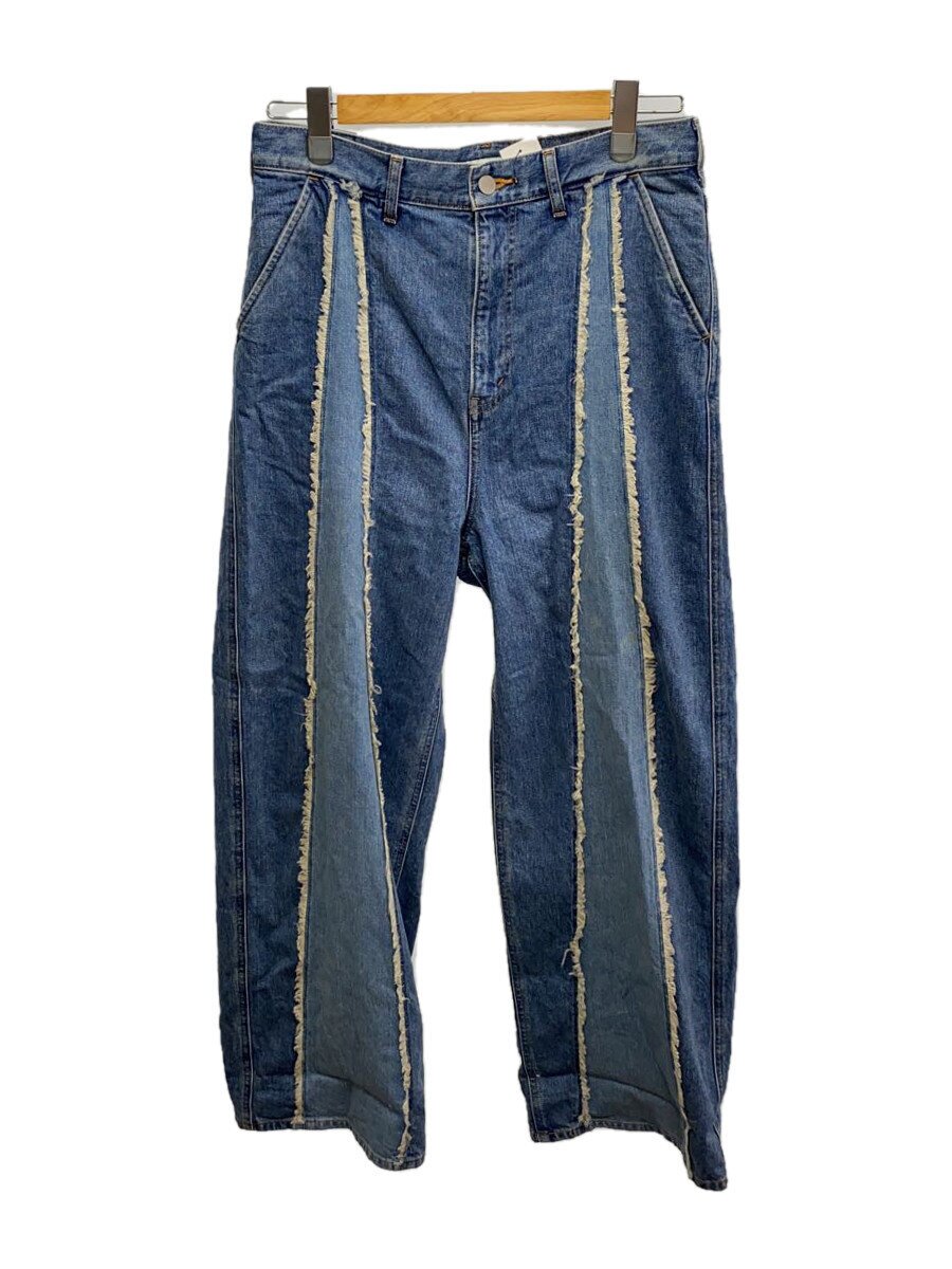 【中古】JieDa◆SWITCHING OVER DENIM PANTS/ヨゴレ有/2/コットン/IDG/jie-22w-pt01//【メンズウェア】
