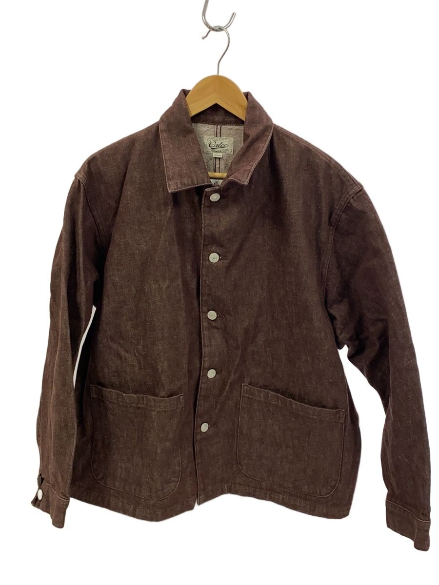 CALEE◆VINTAGE REPRODUCT DENIM COVERAL/M/ブラウン/CL-25AW011