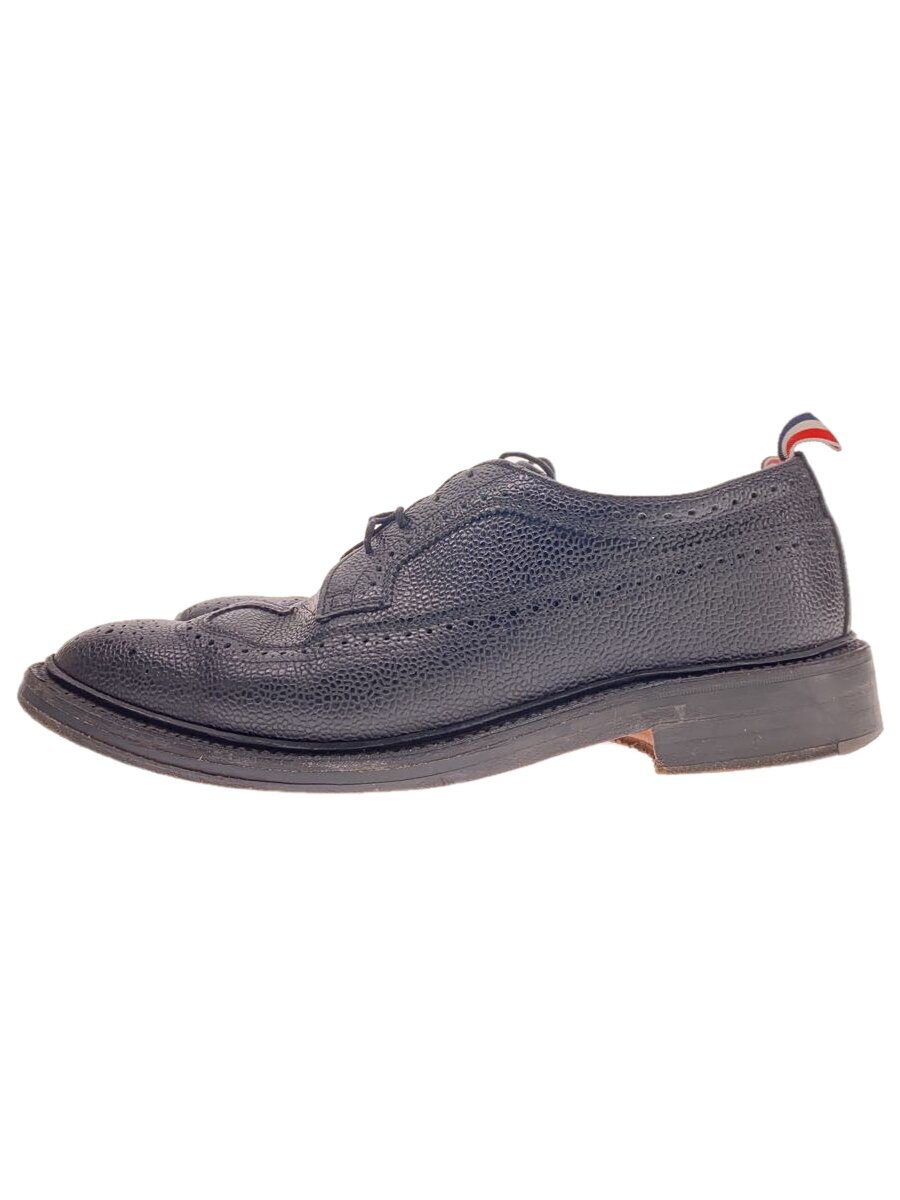 【中古】THOM BROWNE. NEW YORK◆ドレスシューズ/US9.5/BLK/レザー【シューズ】