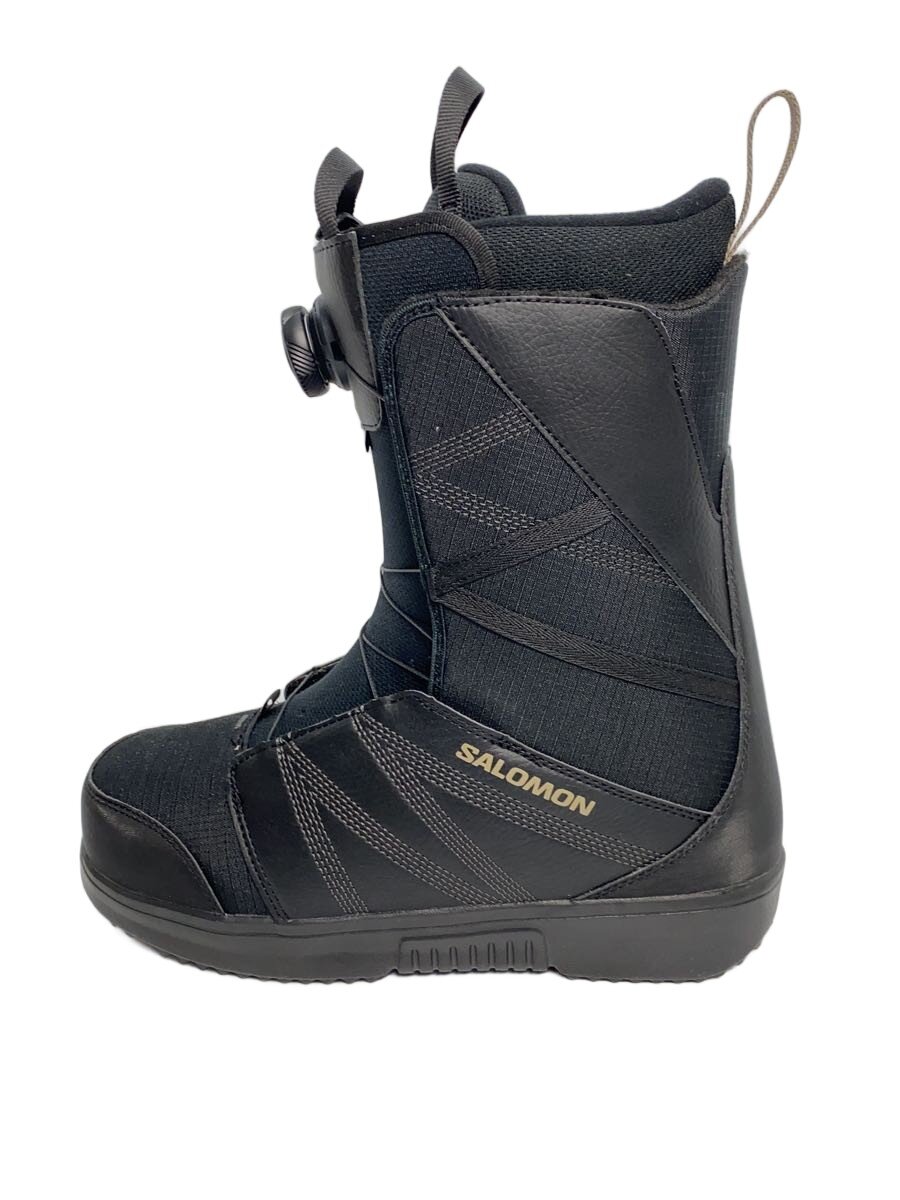 【中古】salomon◆スノーボードブーツ/27.5cm/BOA/BLK/472429【スポーツ】