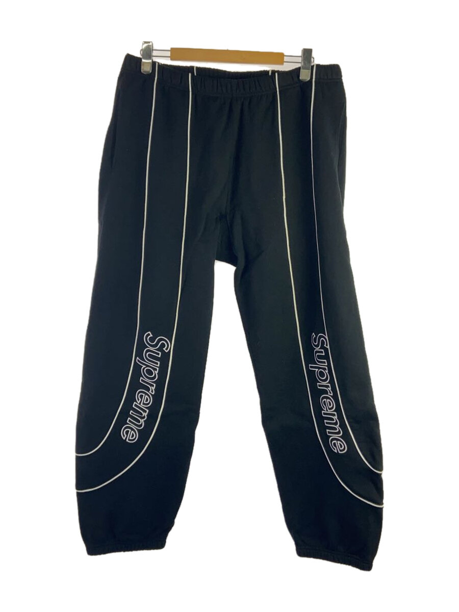 【中古】Supreme◆ボトム/XL/コットン/BLK【メンズウェア】