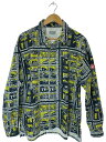 【中古】C.E(CAV EMPT)◆長袖シャツ/M/コットン/マルチカラー/総柄/structures big shirt【メンズウェア】(4)