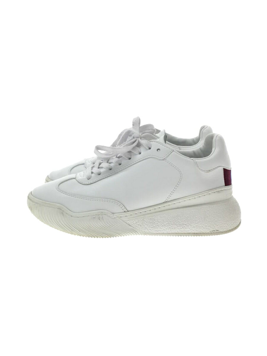 楽天2nd STREET 楽天市場店【中古】STELLAMcCARTNEY◆ループレースアップスニーカー/37/WHT/583950-W1TV1-9043【シューズ】