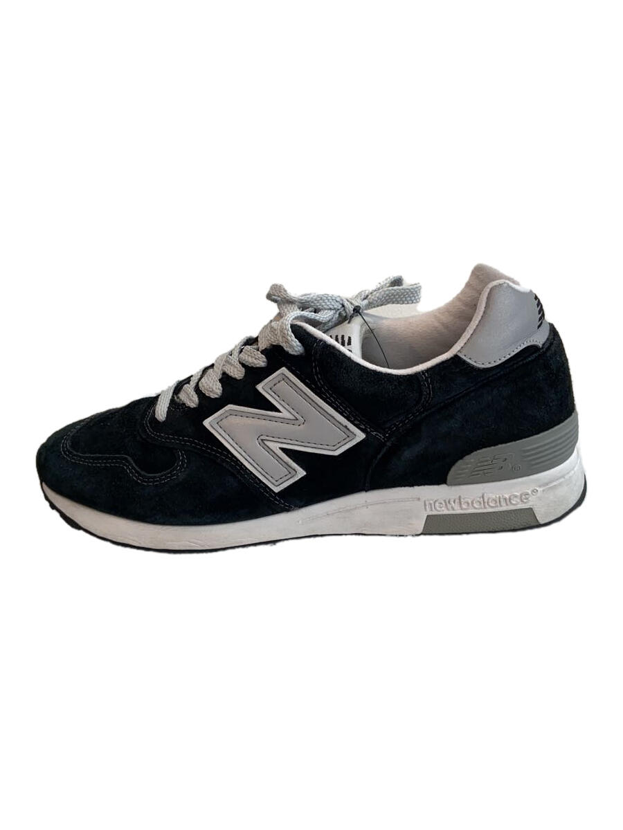 【中古】NEW BALANCE◆ローカットスニーカー/26cm/ブラック/スウェード/M1400BKJ【シューズ】