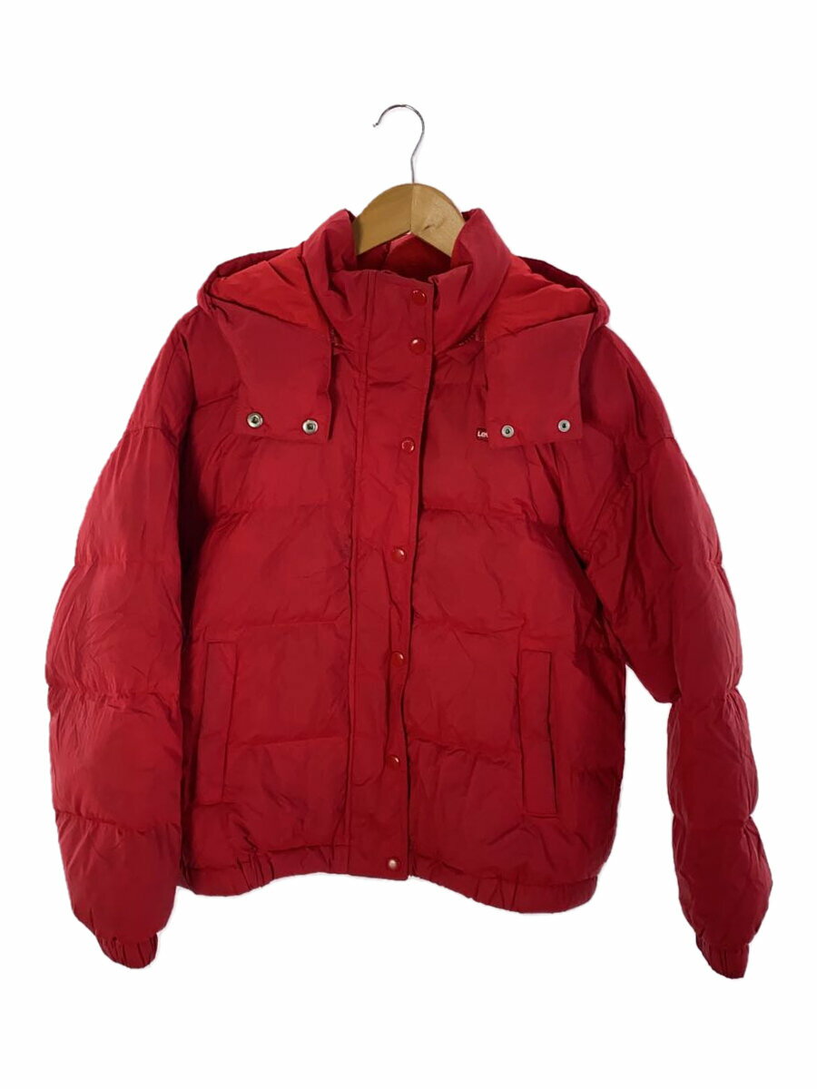 【中古】Levi’s◆ダウンジャケット/S/ポリエステル/RED/PC9-56357-0000【メンズウェア】