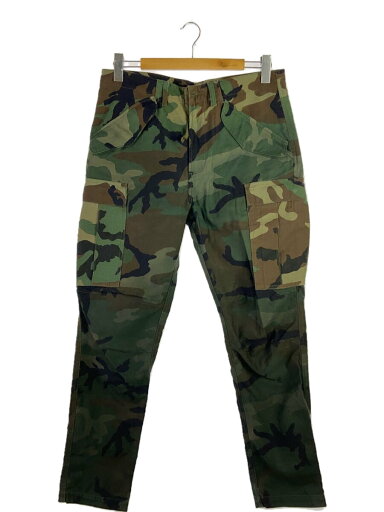 【中古】MAHARISHI◆ストレートパンツ/L/コットン/KHK/カモフラ【メンズウェア】 【中古】MAHARISHI◆ストレートパンツ/L/コットン/KHK/カモフラ【メンズウェア】