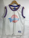 【中古】Champion◆タンクトップ/SPACE JAM マイケルジョーダン ゲームシャツ/S/--/WHT【メンズウェア】