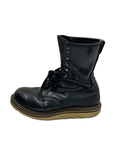 【中古】RED WING◆ブーツ/--/BLK【シューズ】 【中古】RED WING◆ブーツ/--/BLK【シューズ】