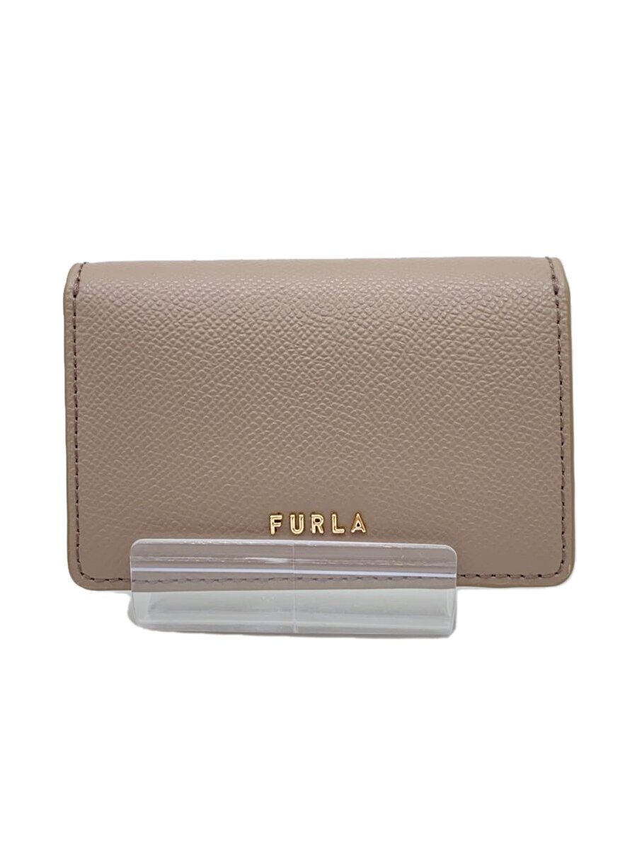 【中古】FURLA◆カードケース/--/無地