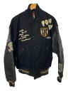 【中古】POSH BOY◆スタジャン/FREE/ウール/BLK/81B00102【メンズウェア】(4)