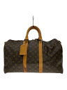 【中古】LOUIS VUITTON◆キーポル45_モノグラム・キャンバス_BRW/PVC/BRW/M41418【バッグ】