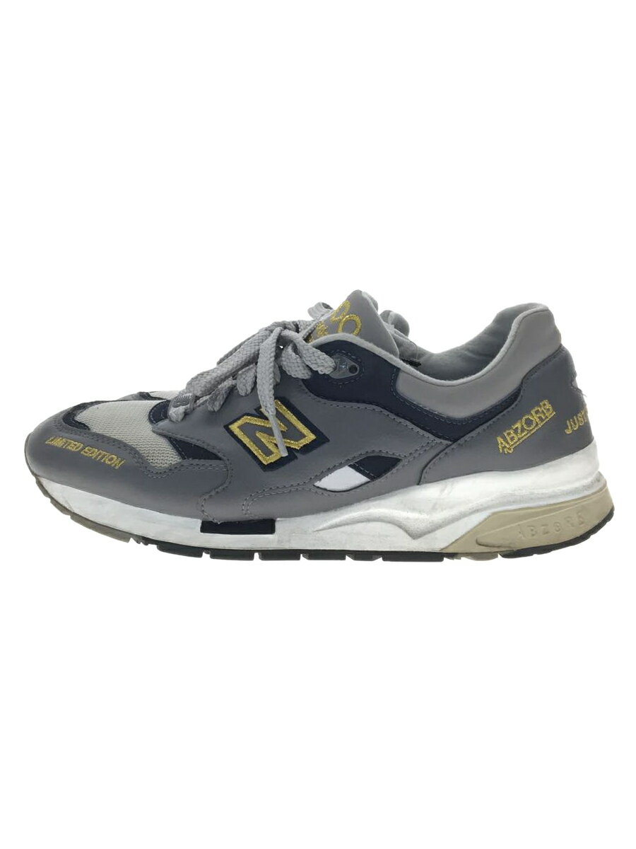 【中古】NEW BALANCE◆ローカットスニーカー/27.5cm/GRY/CM1600LE【シューズ】