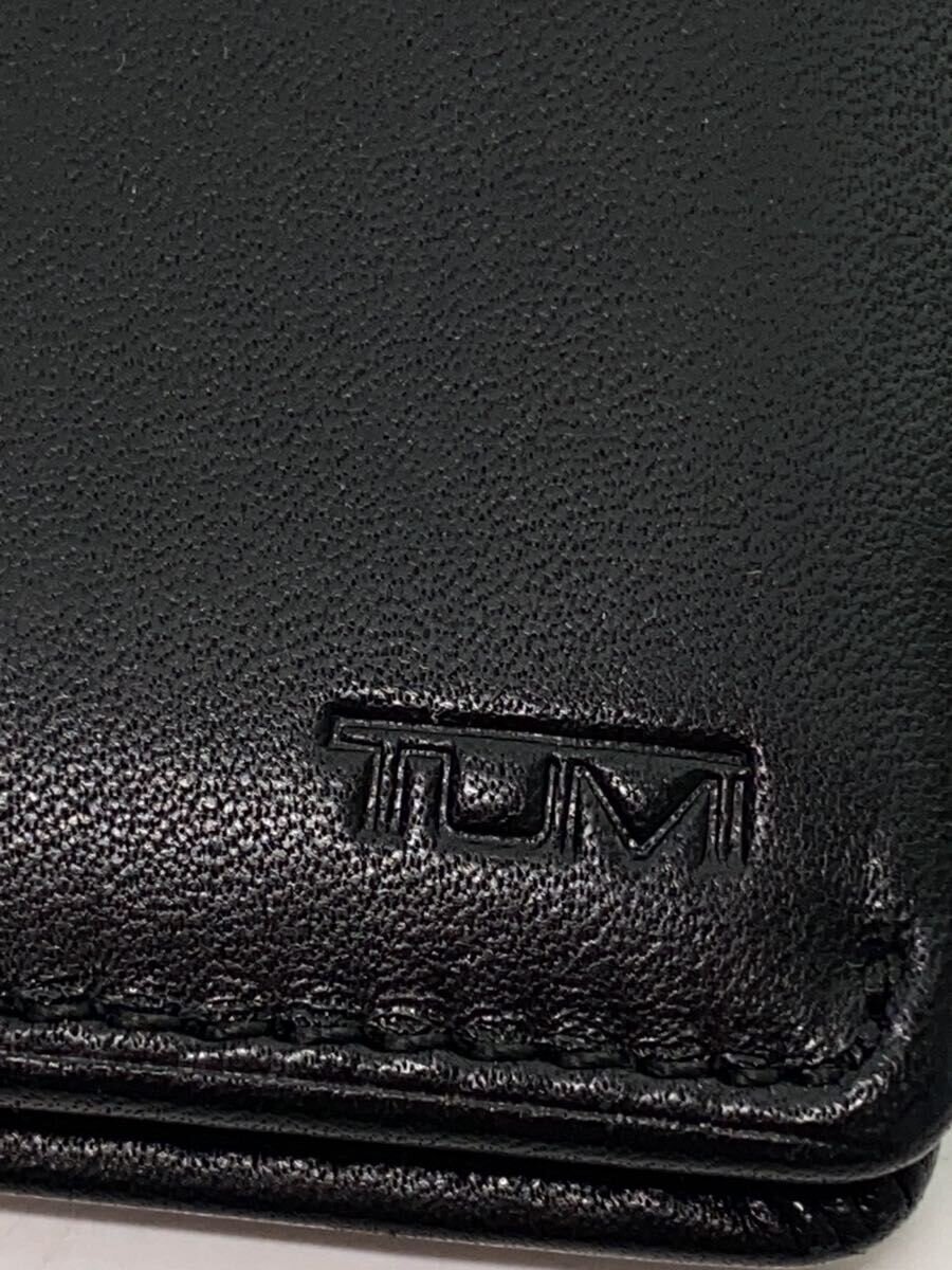 【中古】TUMI◆2つ折り財布/PVC/BLK/メンズ【服飾雑貨他】
