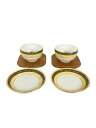 【中古】WEDGWOOD◆India/2客/カップ&ソーサー/2点セット/ホワイト【キッチン用品】