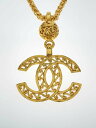 【中古】CHANEL◆ネックレス/--/GLD/トップ有/レディース【服飾雑貨他】