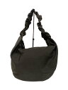 【中古】OUAT◆ショルダーバッグ/コットン/GRY/無地【バッグ】(4)