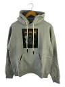 【中古】BYWEAR/パーカー/M/コットン/GRY/プリント/NAS Hoodie #7【メンズウェア】