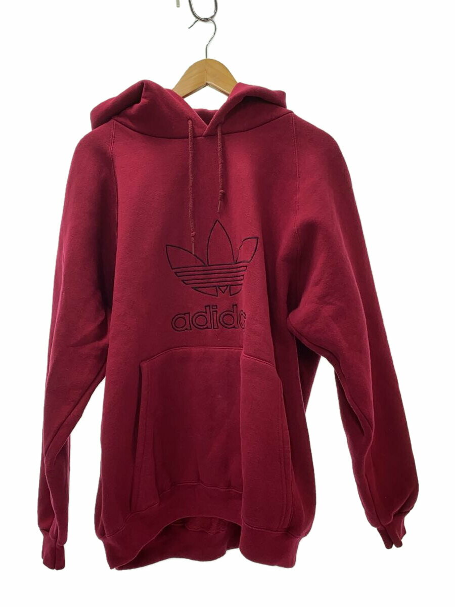 【中古】adidas◆80~90s/USA製/万国旗タグ/パーカー/S/コットン/BRD【メンズウェア】