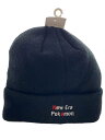 【中古】NEW ERA◆ニットキャップ/FREE/アクリル/BLK/メンズ【服飾雑貨他】