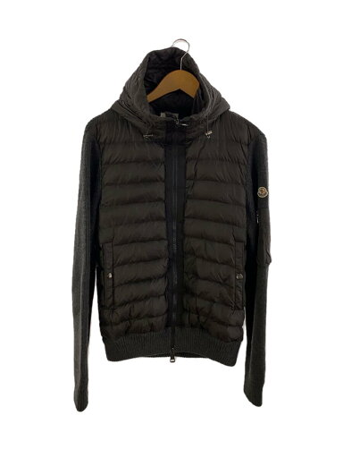 【中古】MONCLER◆MAGLIA TRICOT CARDIGAN/ダウンジャケット/L/ナイロン/BLK/C20919402800【レディースウェア】 【中古】MONCLER◆MAGLIA TRICOT CARDIGAN/ダウンジャケット/L/ナイロン/BLK/C20919402800【レディースウェア】