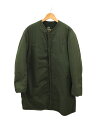 【中古】MILITARY◆スウェーデン軍/M59/C50/ミリタリーボアライナーコート/グリーン【メンズウェア】