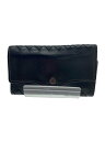 【中古】BOTTEGA VENETA◆BOTTEGA VENETA /ボッテガヴェネタ/キーケース/レザー/BLK/メンズ/284137V001N//【服飾雑貨他】