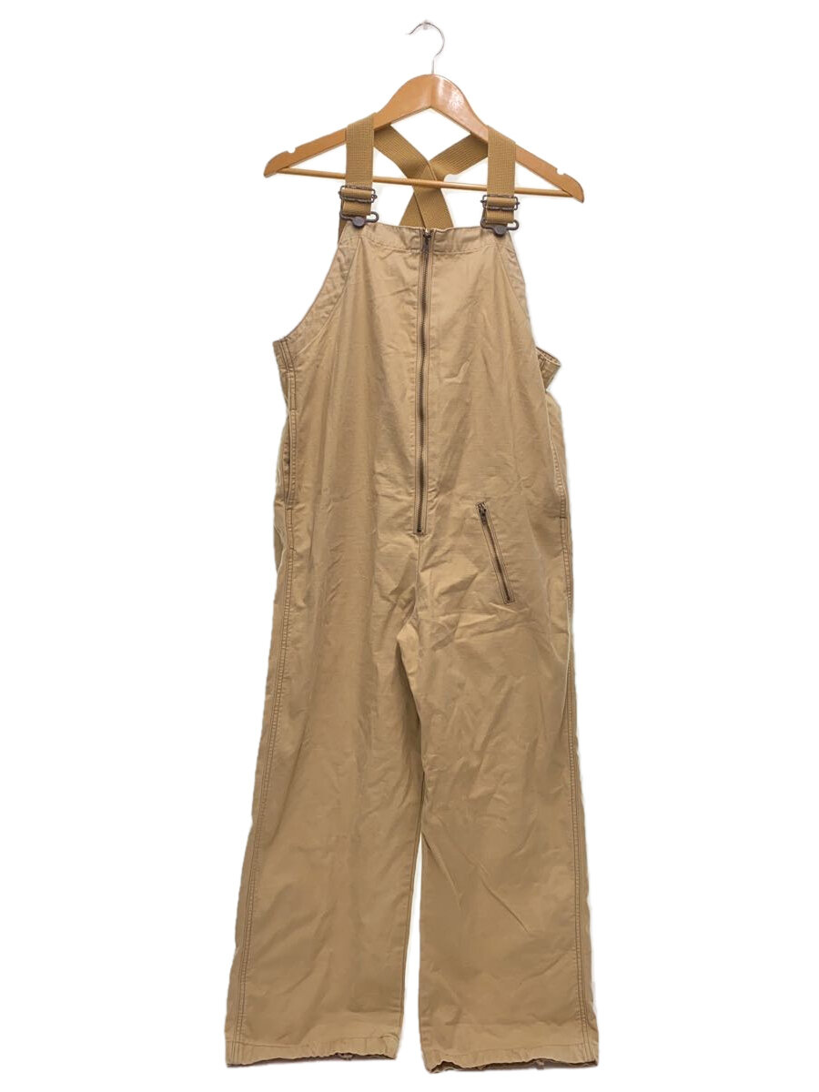 【中古】Lee◆オールインワン/M/コットン/BEG/無地/LL6100【レディースウェア】