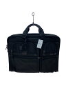 【中古】TUMI◆ブリーフケース/ポリエステル/BLK【バッグ】