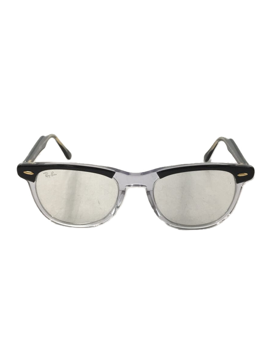 【中古】Ray-Ban◆メガネ/ウェリントン/プラスチック/BLK/メンズ/RB2398F【服飾雑貨他】