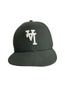 【中古】NEW ERA◆キャップ/7 1/4/ポリエステル/BLK/メンズ【服飾雑貨他】