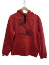 【中古】COACH◆パーカー/L/コットン/赤/レッド/ディズニー/キースヘリング/5470//【メンズウェア】