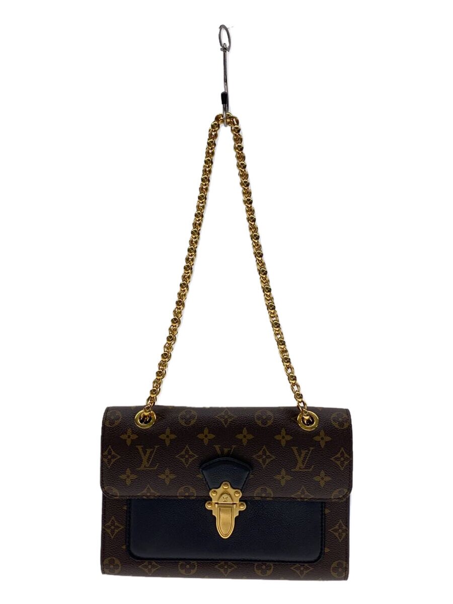 【中古】LOUIS VUITTON◆ヴィクトワール_モノグラム・キャンバス_レザー_BRW_ノワール/PVC/BRW【バッグ】 jumblestore-37664652 2nd STREET 楽天市場店 パッケージ画像