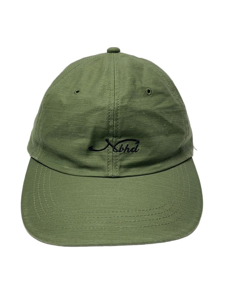 【中古】NEIGHBORHOOD◆mil dad cap/色褪せ 使用感有/キャップ/FREE/コットン/251YGNH-HT05//【服飾雑貨他】
