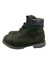 【中古】Timberland◆ハイカットスニーカー/US9.5/BLK/スウェード/10073【シューズ】