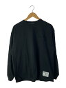 【中古】Champion◆長袖Tシャツ/S/コットン/BLK/C8-U417/×RHC Ron Herman【メンズウェア】