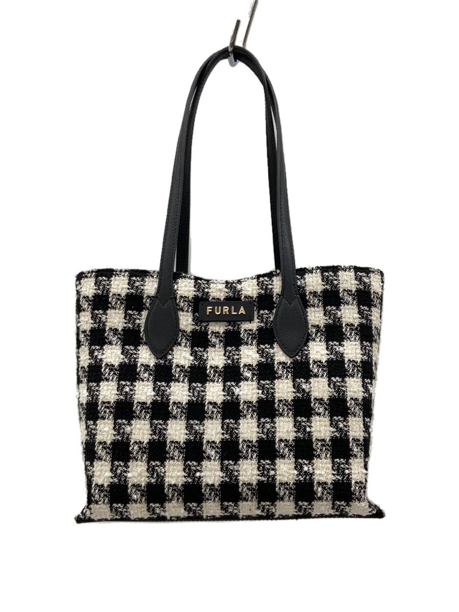 【中古】FURLA◆ハンドバッグ/--/マル