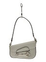 【中古】GUCCI◆ショルダーバッグ/レザー/WHT/774209【バッグ】