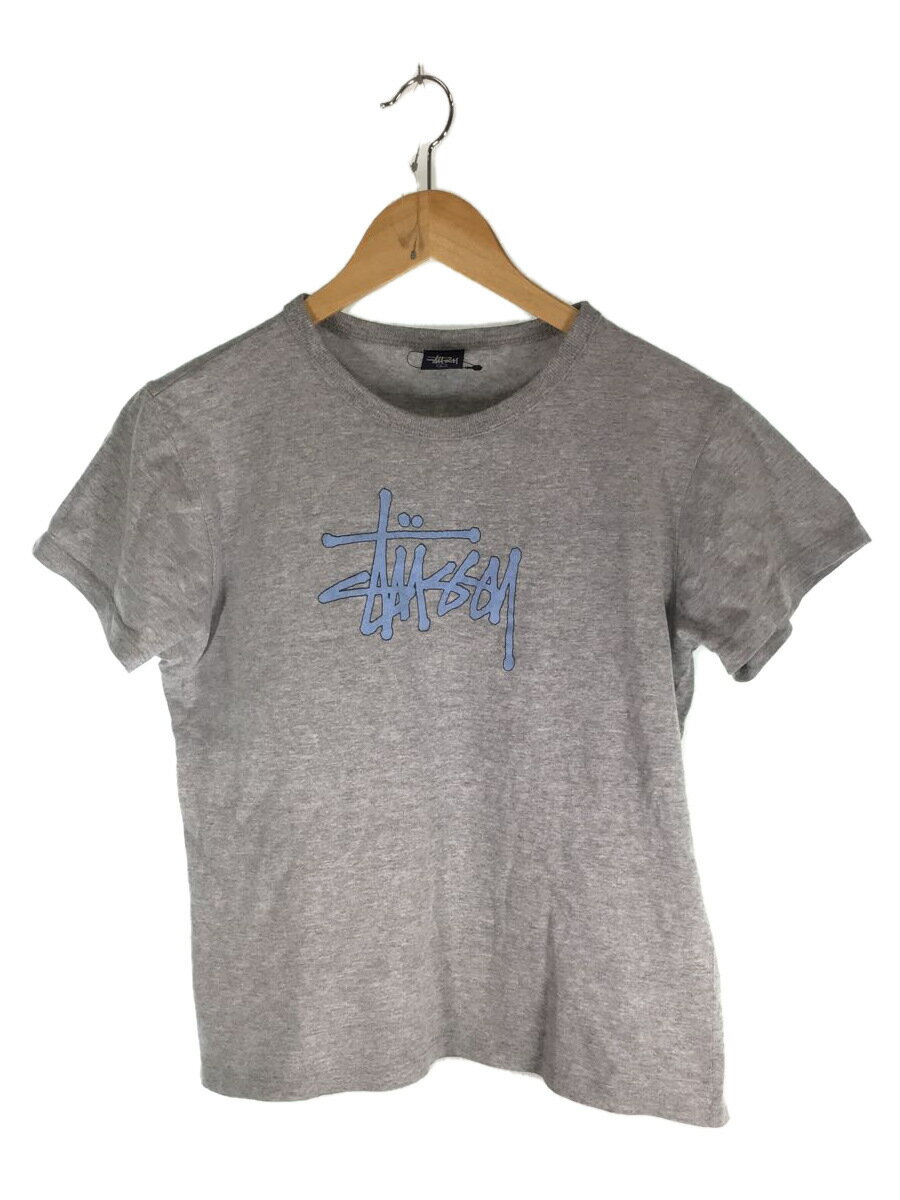 【中古】STUSSY◆90S/紺タグロゴ霜降