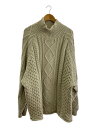 【中古】ESSENTIALS◆ニット・セーター(厚手)/XXL/コットン/BEG/無地【メンズウェア】|詳細画像