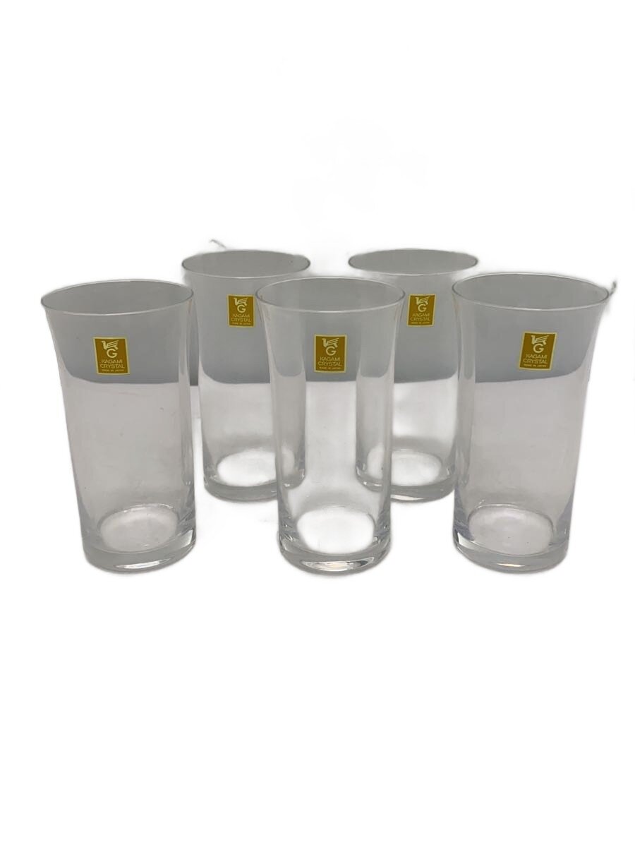【中古】KAGAMI CRYSTAL◆グラス/4点セット/CLR//【キッチン用品】