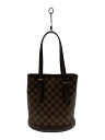 【中古】LOUIS VUITTON◆マレ_ダミエ・エベヌ_BRW/PVC/BRW【バッグ】