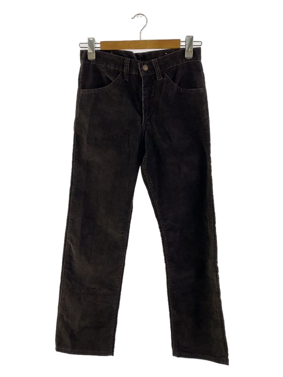 【中古】Levi’s◆80s/519/トップ裏536/ストレートパンツ/28/コーデュロイ/BRW【メンズウェア】