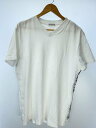 【中古】MONCLER◆Tシャツ/M/コットン/WHT【メンズウェア】(4)