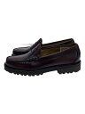 【中古】G.H.Bass&Co.◆WEEJUN/ローファー/UK10/BLK/レザー/BA11510/90S LARSON PENNY【シューズ】(4)