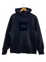 【中古】Y-3◆パーカー/L/コットン/BLK/HB3322【メンズウェア】