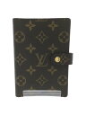 【中古】LOUIS VUITTON◆アジェンダPM_モノグラム_BRW/PVC/BRW/総柄【服飾雑貨他】(3)