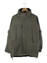 【中古】KARRIMOR◆GTX 3L MOUNTAIN PARKA/マウンテンパーカ/L/ポリエステル/グレー/101448【メンズウェア】