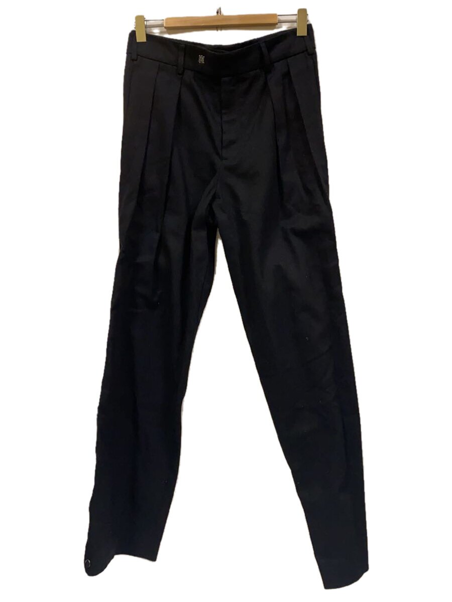 Rakuten - 【中古】AMIRI◆STRAIGHT CHINO PANTS/46/コットン/BLK/無地/AW23MAW093【メンズウェア】