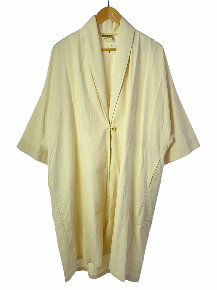 【中古】SHIPS for women◆コート/--/コットン/WHT/無地/314-11-0412【レディースウェア】