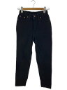 【中古】Levi’s◆90s〜/USA製/デニムパンツ/ボトム/9/コットン/BLK/13512-0260【レディースウェア】